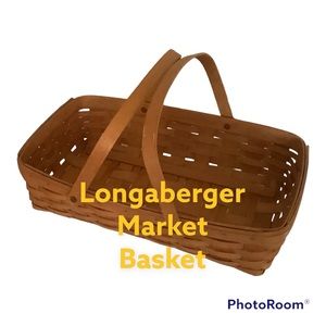 LONGABERGER MARKET BASKET (signed)